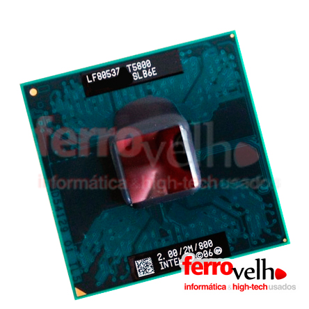 processador intel Dual Core LF80537 T5800