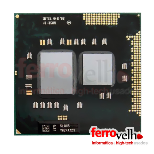 processador SLBU5 intel Core i3-350M 3M Cache 2.26 GHz