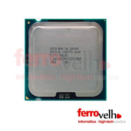 Processador SLGT6 Intel Core 2 Quad Q8400 Yorkfield LGA775