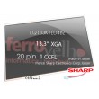 Lcd Sharp LQ133K1LD4B 1xCCFL WXGA glossy 13.3poleg OEM Japan