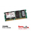 Memria SODIMM Kingston 256MB PC133 KTC-N600/256 Laptop 144 Pin