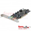 placa som PCI Creative Sound Blaster Live SB0410 24 bits 7.1