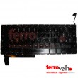 Teclado Macbook Pro A1286 PT-PT usado original