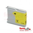 Tinteiro Compatvel Brother LC1100 LC61 LC980XL Amarelo