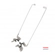 dobradia brao esq+drt Toshiba Sat L50-A series original NOVO