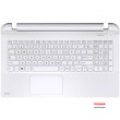 Palmrest A000387470 touchpad teclado Toshiba L50-B series branco