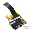 Placa USB LAN H000023310 flat 0800-04F2A00 Toshiba Sat Pro U500