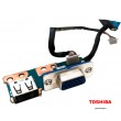 portas usb A5A002767010 VGA TOSHIBA TECRA M11 series OEM origina