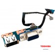 board VGA USB A5A002767010 TOSHIBA TECRA M11 Novo Original